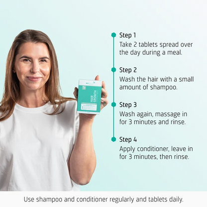 Hair Growth Telogen Effluvium routine how to use