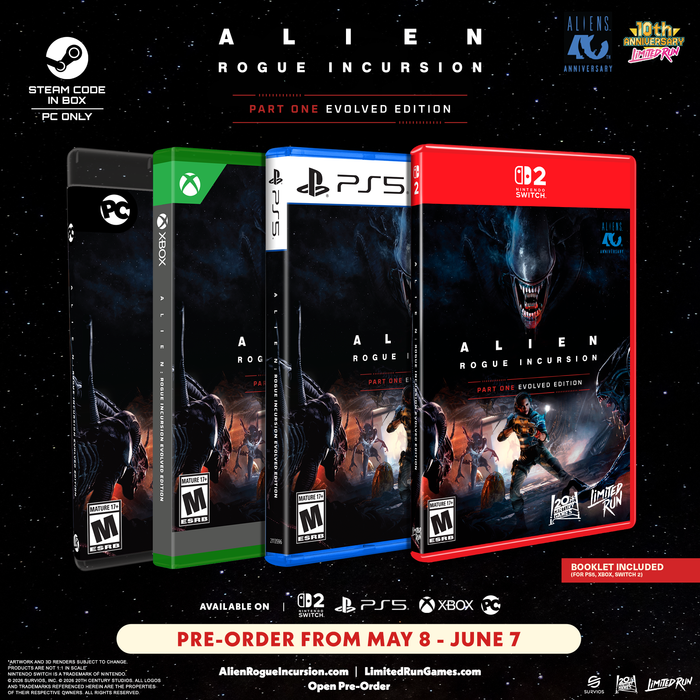 Alien: Rogue Incursion Evolved Edition Part One - Standard Edition (Switch 2, PS5, Xbox, PC)