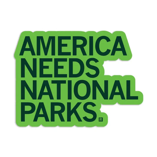 America Needs National Parks Die-Cut Sticker