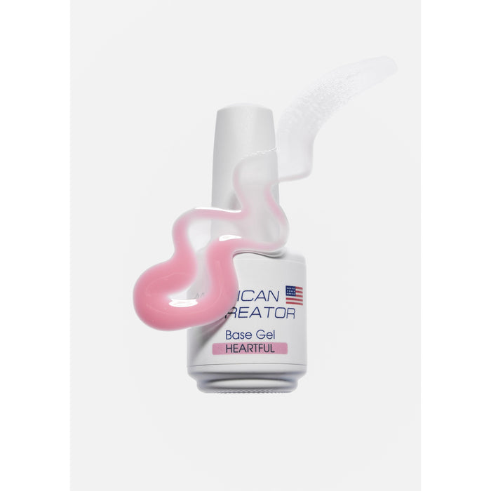 American Creator Base Gel - HEARTFUL-Colored Base Gels-American Creator-Gel Essentialz