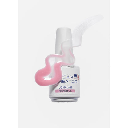 American Creator Base Gel - HEARTFUL-Colored Base Gels-American Creator-Gel Essentialz