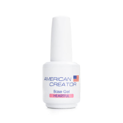 American Creator Base Gel - HEARTFUL-Colored Base Gels-American Creator-Gel Essentialz