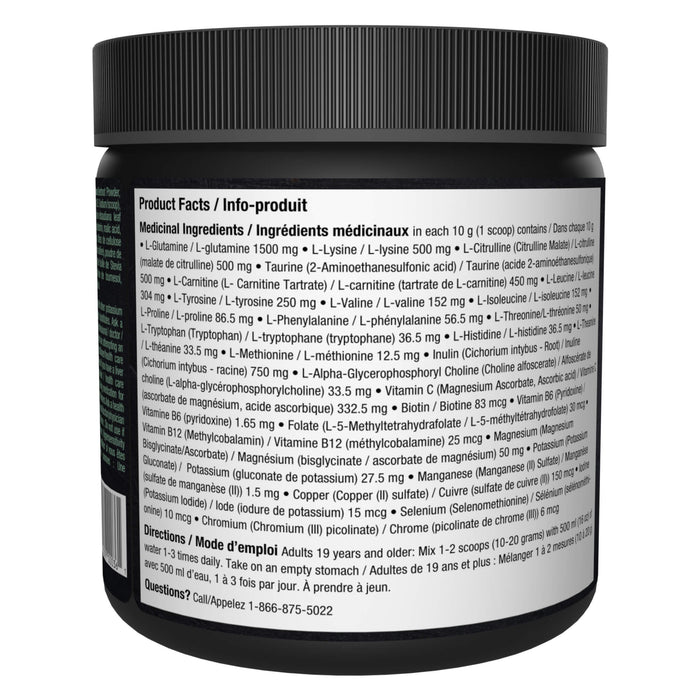 Bottle of Innotech Amino Days Back