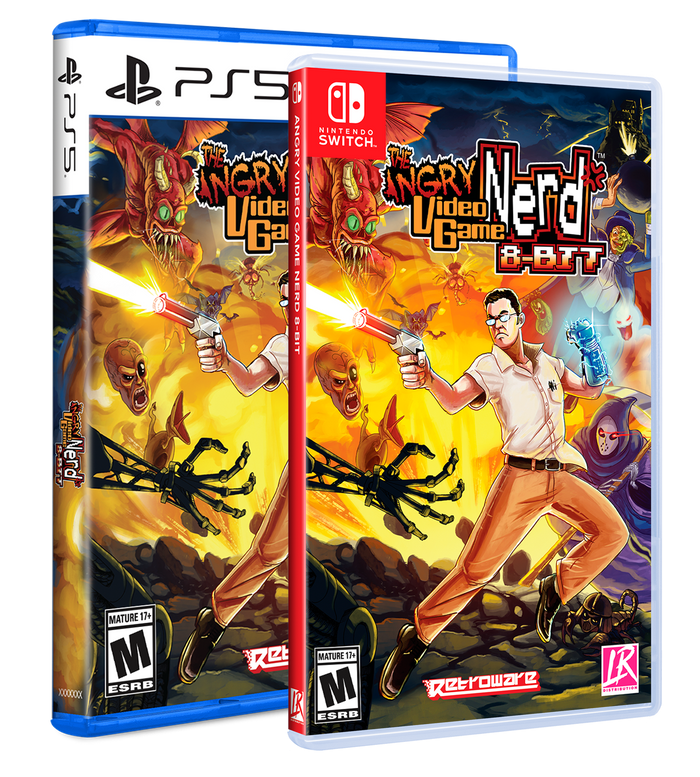 Angry Video Game Nerd 8-bit Standard Edition (Switch, PS5)