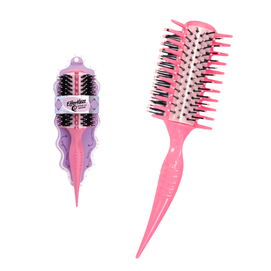 Annie Effortless Q Style & Define Brush Extra Thick Bristles, 1 Count, Assorted Colors