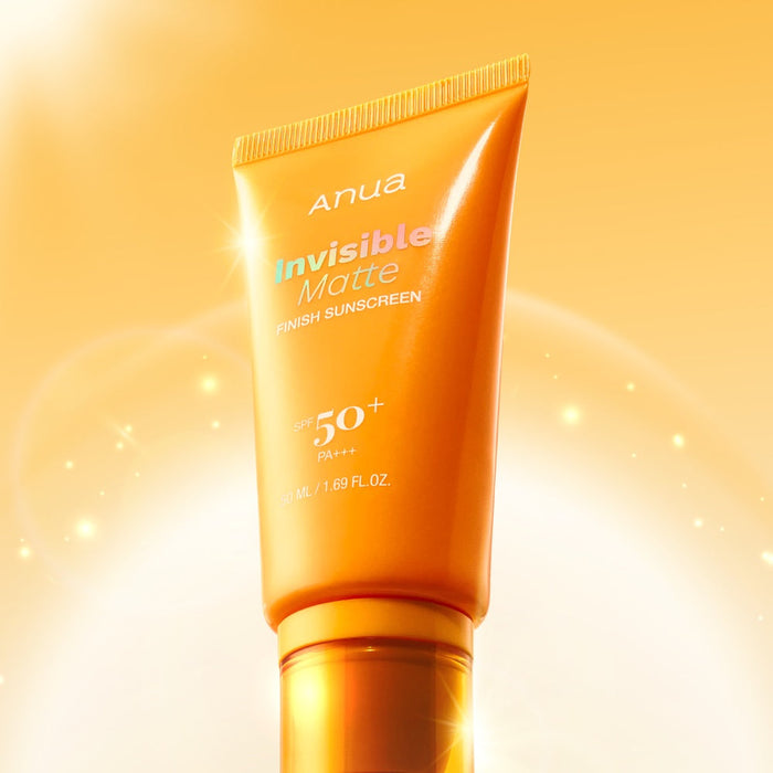 ANUA Invisible Matte Finish Sunscreen SPF50+ PA+++ 50ml - DOKAN