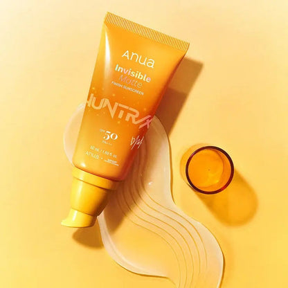ANUA Invisible Matte Finish Sunscreen SPF50+ PA+++ 50ml - DOKAN