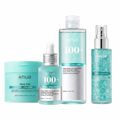 ANUA PDRN + Hyaluron Aqua Glow Ritual Set - DOKAN