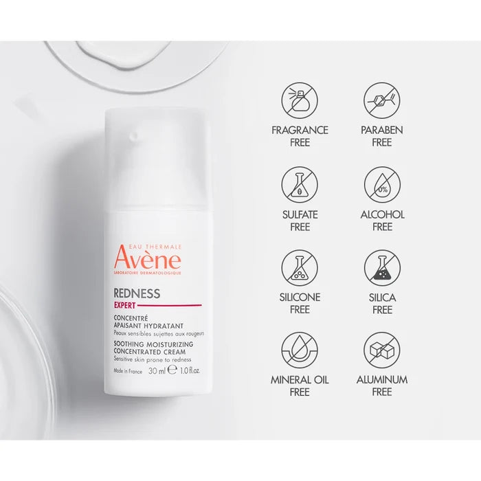 Avene Redness Expert Soothing Moisturizing Concentrated Cream
