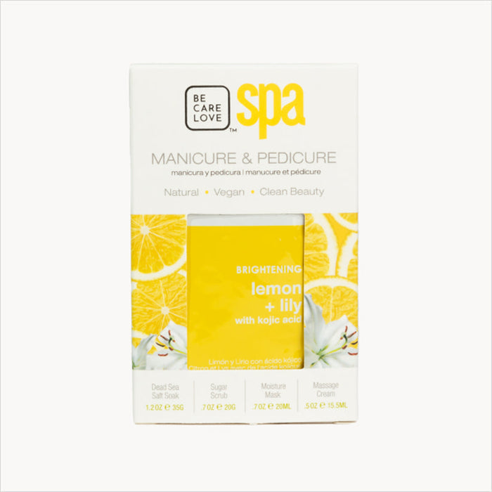 BCL Spa 4 Step Deluxe Organic Case of 50 boxes - Lemon Lily