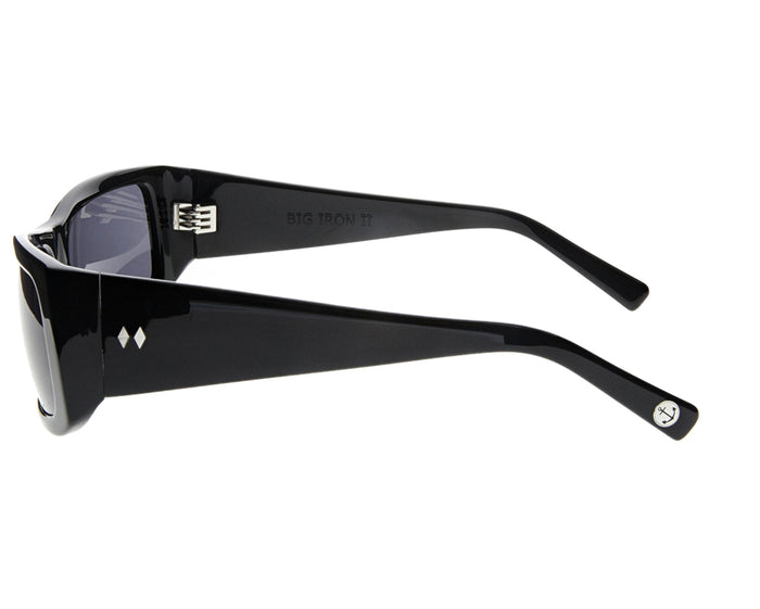 Big Iron II Black / Smoke Lenses Side