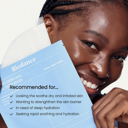 Biodance Hydro Cera - nol Real Deep Mask (1 Sheet) قناع بيودانس هيدرو سيرا نول العميق الحقيقي - Princess Cosmetics Qatar