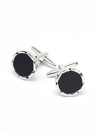 Black Stone Cufflinks