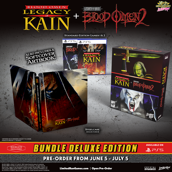 Blood Omen 1 & 2: Legacy of Kain Deluxe Edition (PS5)