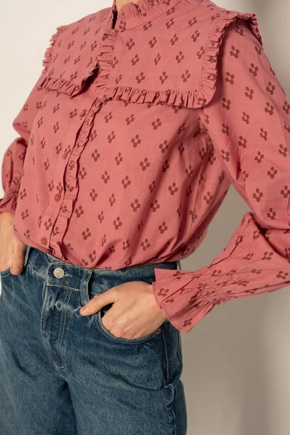 Blouse, Mauve