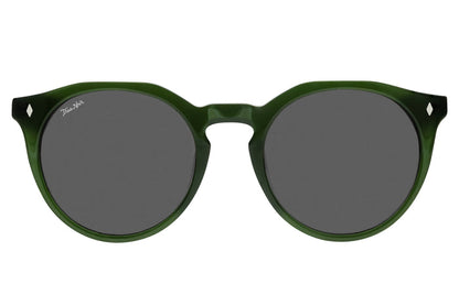 Bobbie Fern Green Tortoise - Polarized Smoke Lens