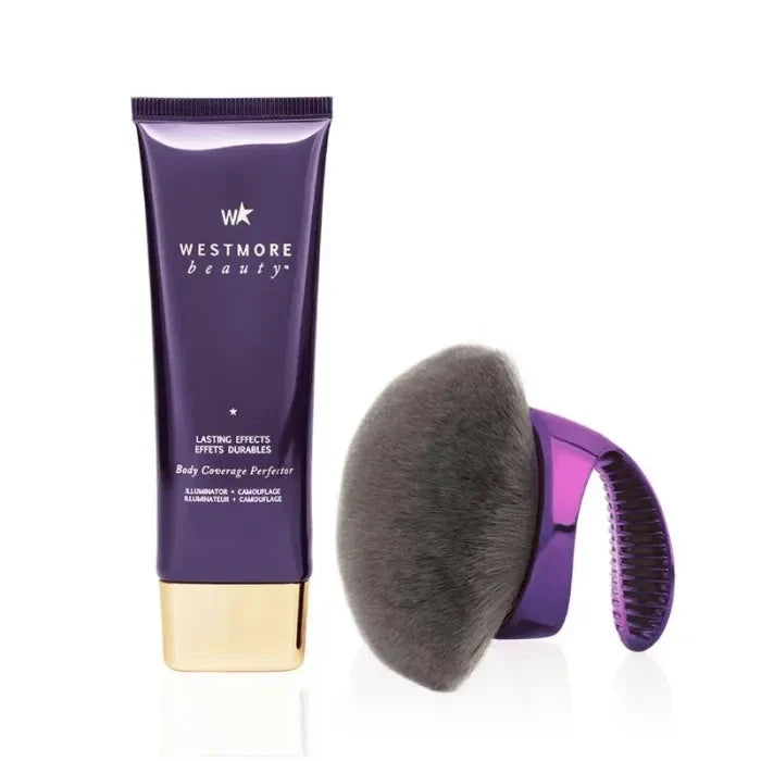 Body Coverage Perfector – Waterproof Leg & Body Makeup - Tattoo Cover Up Makeup - 3.5 Oz (Natural Radiance)