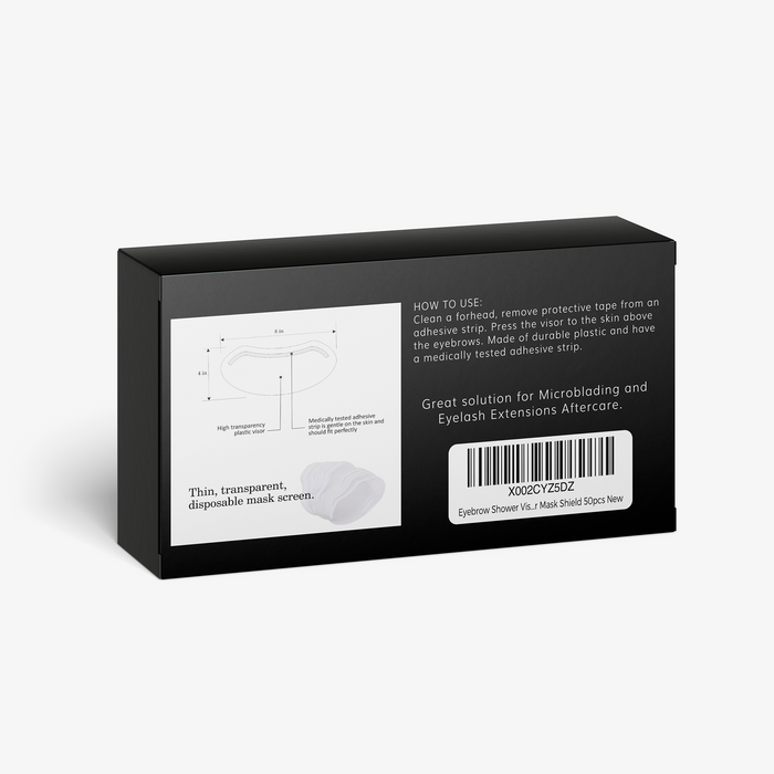 Brawna - Protective Shower Visors for Eyes & Brows