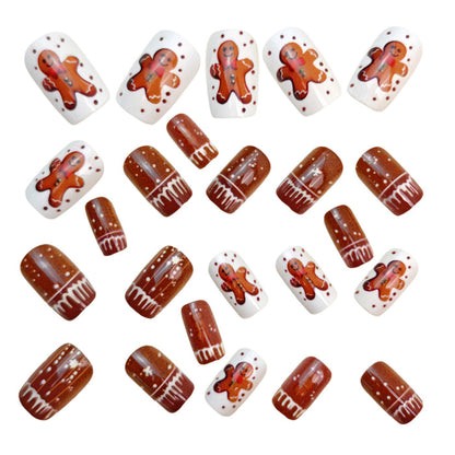 Brown Nail Art