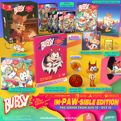 Bubsy in: The Purrfect Collection Im-paw-sible Edition (Switch, PS5, Xbox, PC)