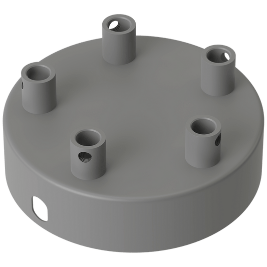 Calex Creations Ceiling plate - Concrete - 5 holes