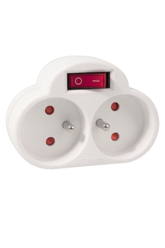 Calex Receptacle - 2-way - Switch