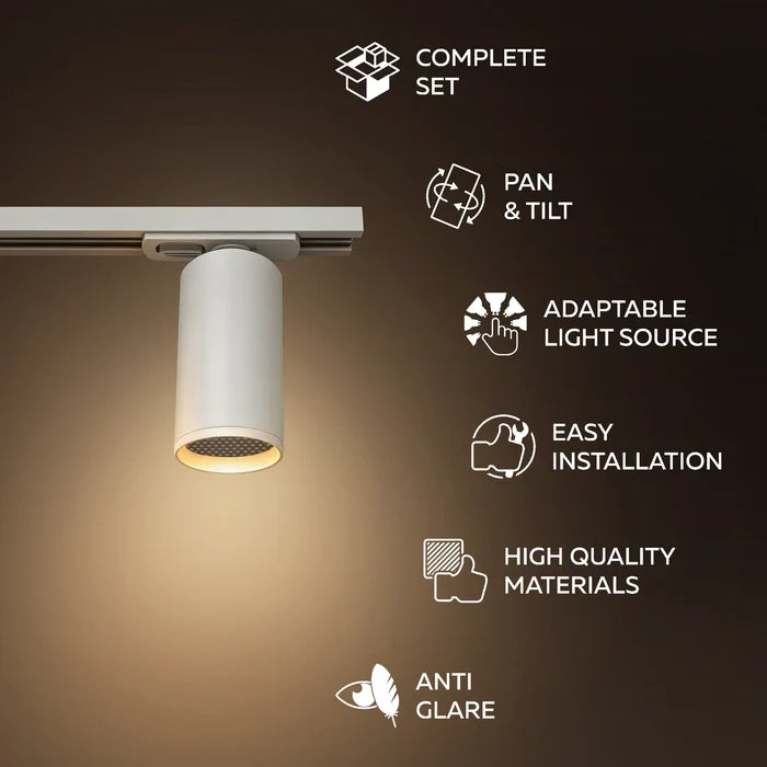 Calex Tracklight - 4x GU10 - 2M - White