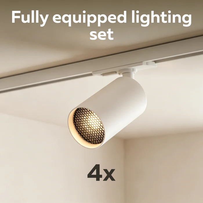 Calex Tracklight - 4x GU10 - 2M - White