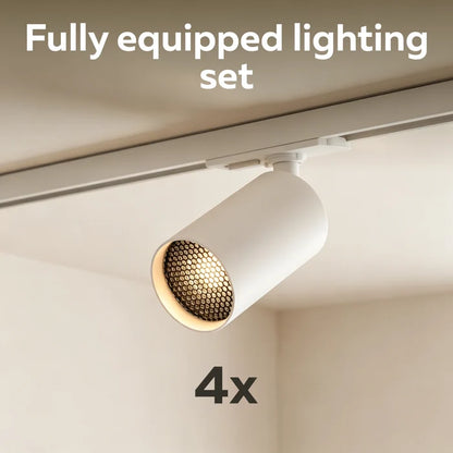 Calex Tracklight - 4x GU10 - 2M - White
