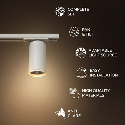 Calex Tracklight - 6x GU10 - 3M - White