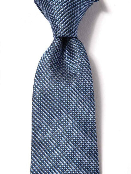Campania Structure Dark Blue Silk Tie