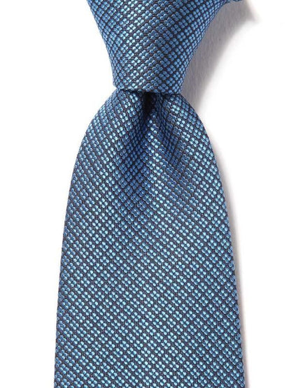 Campania Structure Dark Blue Silk Tie