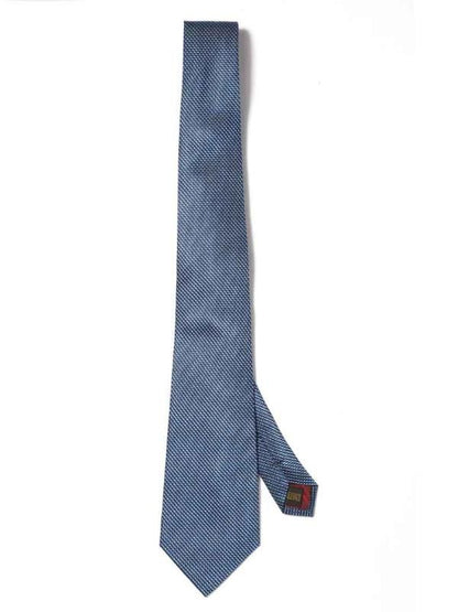 Campania Structure Dark Blue Silk Tie