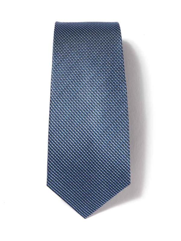 Campania Structure Dark Blue Silk Tie