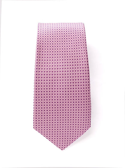 Campania Structure Dark Pink Silk Tie