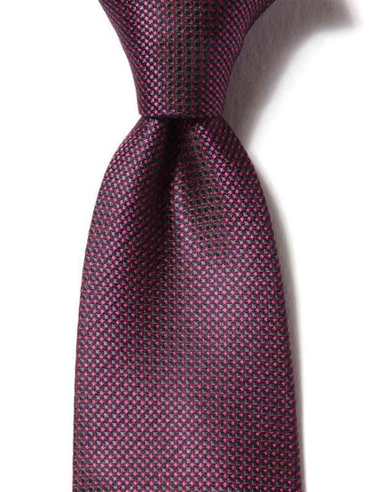 Campania Structure Dark Purple Silk Tie