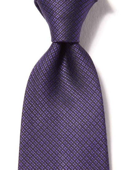 Campania Structure Dark Purple Silk Tie