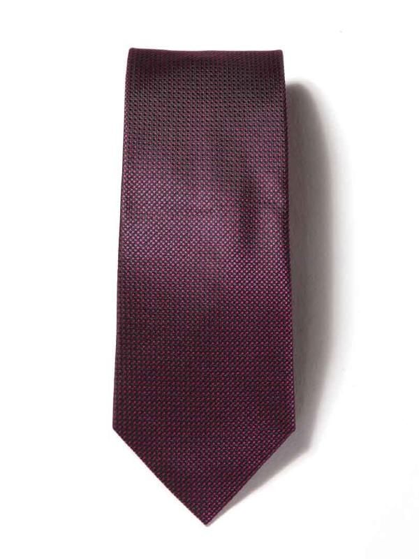 Campania Structure Dark Purple Silk Tie