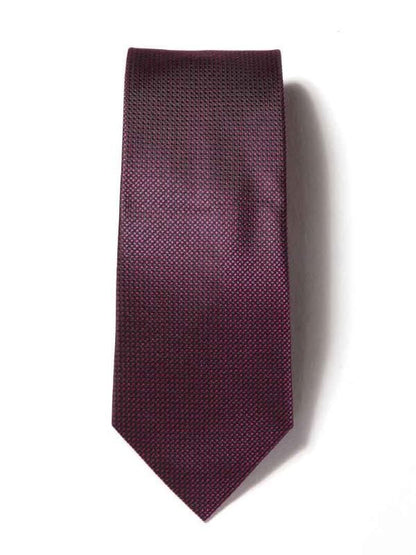 Campania Structure Dark Purple Silk Tie