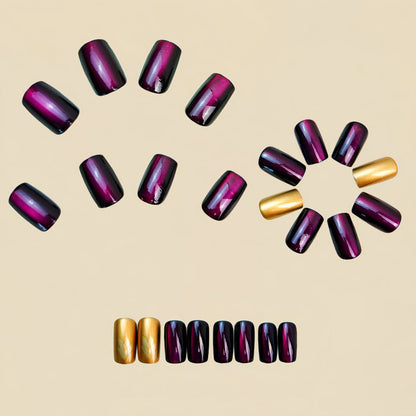 Cat's eye purple
