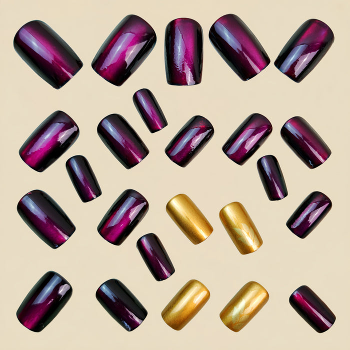 Cat's eye purple