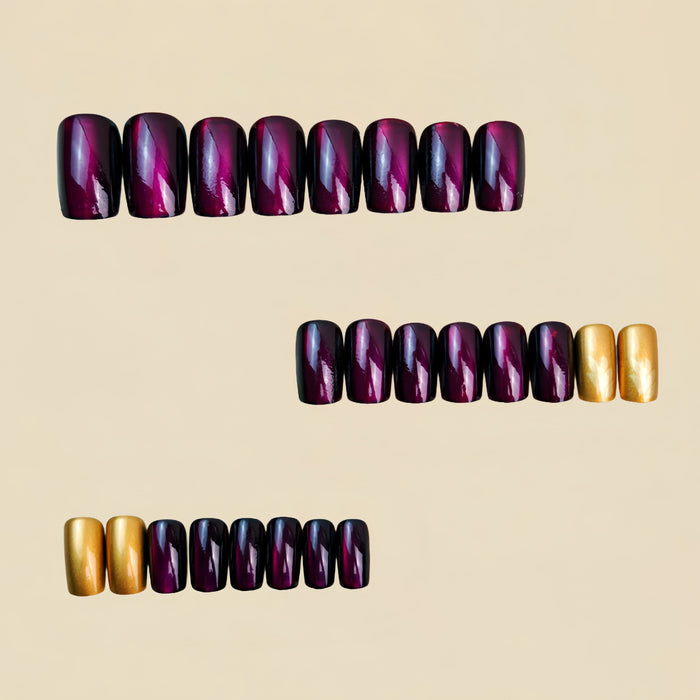 Cat's eye purple