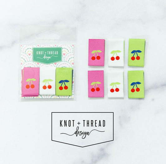 Cherries- Sew in Labels