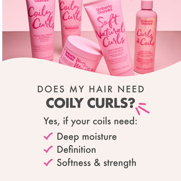 Coily Curls Soft Natural Curls Moisturising Styling Balm 200ml