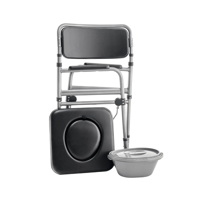 Commode chair with Wheels 4" | BION