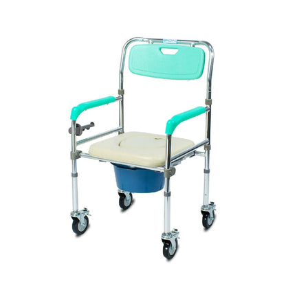 Commode chair with Wheels 4" | BION