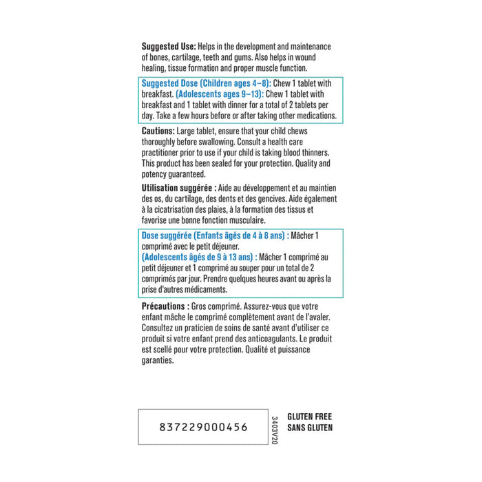 Progressive Complete Calcium for Kids - Use