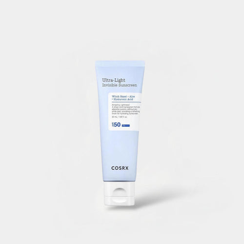 Cosrx Ultra - Light Invisible Sunscreen 50ml واقي الشمس الخفيف للغاية وغير المرئي من كوسركس - Princess Cosmetics Qatar