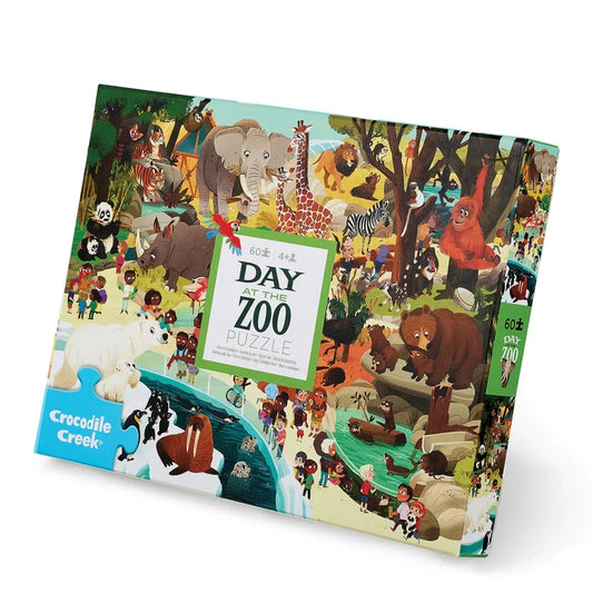 Crocodile Creek Day At The Zoo Puzzle