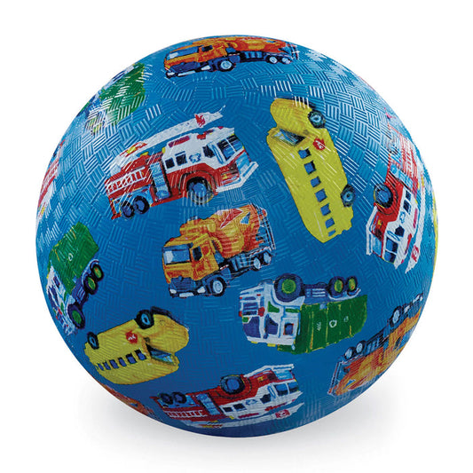 Crocodile Creek Play Ball - City Vehicles (Blue)